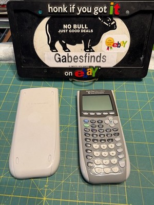 Texas Instruments TI-84 Plus Silver Edition Graphing Calculator Tested Works