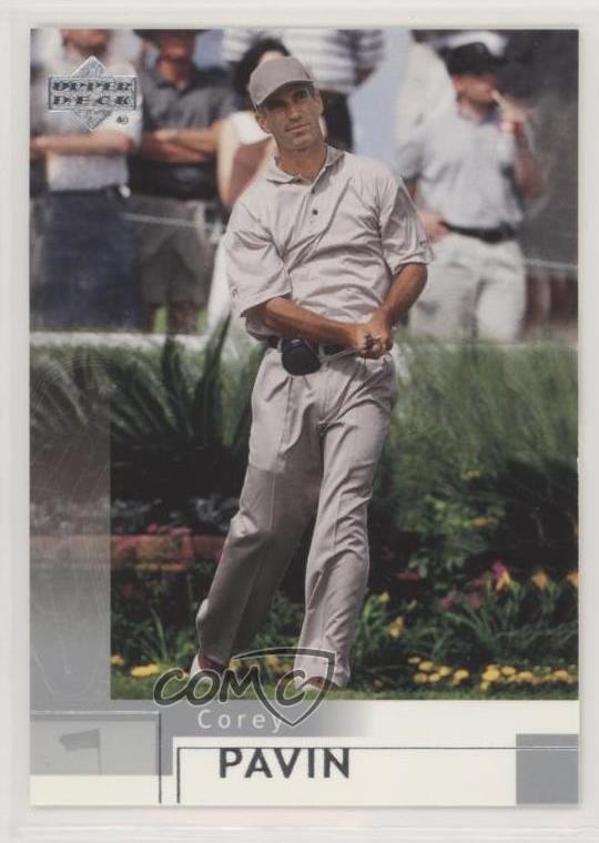 2002 Upper Deck Silver Corey Pavin #24 0f3