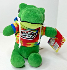 Ron Jon Surf Shop Chomp the Alligator Plush Green Tie Dye Hoodie w/Tag