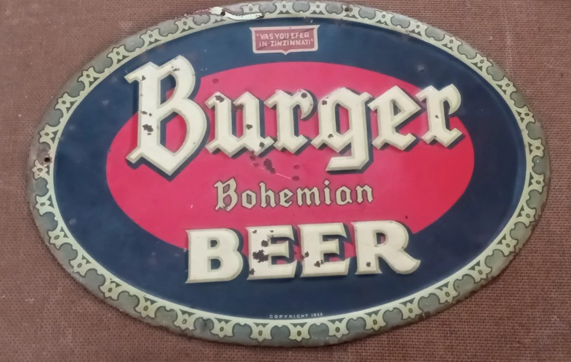 Cincinnati Breweriana Indiana OTHER Collectible Beer Signs & Tins