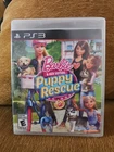Barbie & Her Sisters Puppy Rescue PS3 Video Game New Factory Sealed Kids Girf