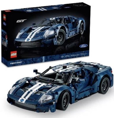 LEGO Technic Ford GT 42154 Complete Set 1466 Pieces 18+ Boxed