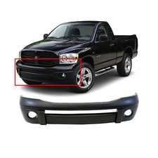 Front Plastic Bumper Cover Primed For 2006-2009 Dodge Ram 1500 2500 3500