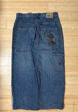 Early 2000  s Tribal JNCO Jeans Size 34x30 Wide Leg