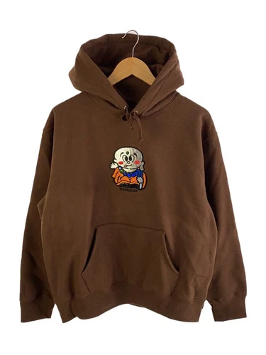 Supreme Felpa con Cappuccio AOI Buddha Felpa con Cappuccio S Cotone Marrone Usata