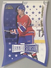 Saku Koivu - Montreal Canadiens 97/98 Leaf #0603/3500 Donruss Banner Season