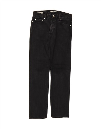 REISS Mens Drake Slim Straight Jeans W32 L32 Black Cotton BT04
