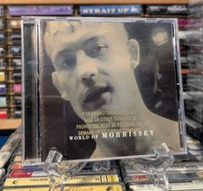 Morrissey World Of Morrissey - Gold Stamped Promo CD - Excellent Condition