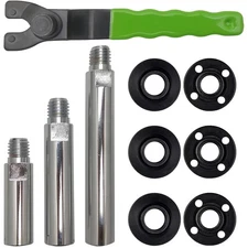 5/8"-11 Angle Grinder Extension Shaft Connecting Rod with Grinder Adjustable ...