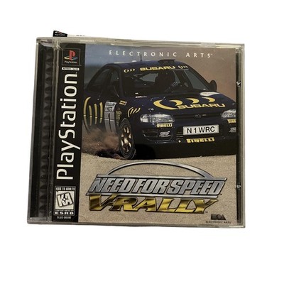 Vintage Need For Speed V-Rally Sony PlayStation 1 PS1 Complete Racing Game CIB