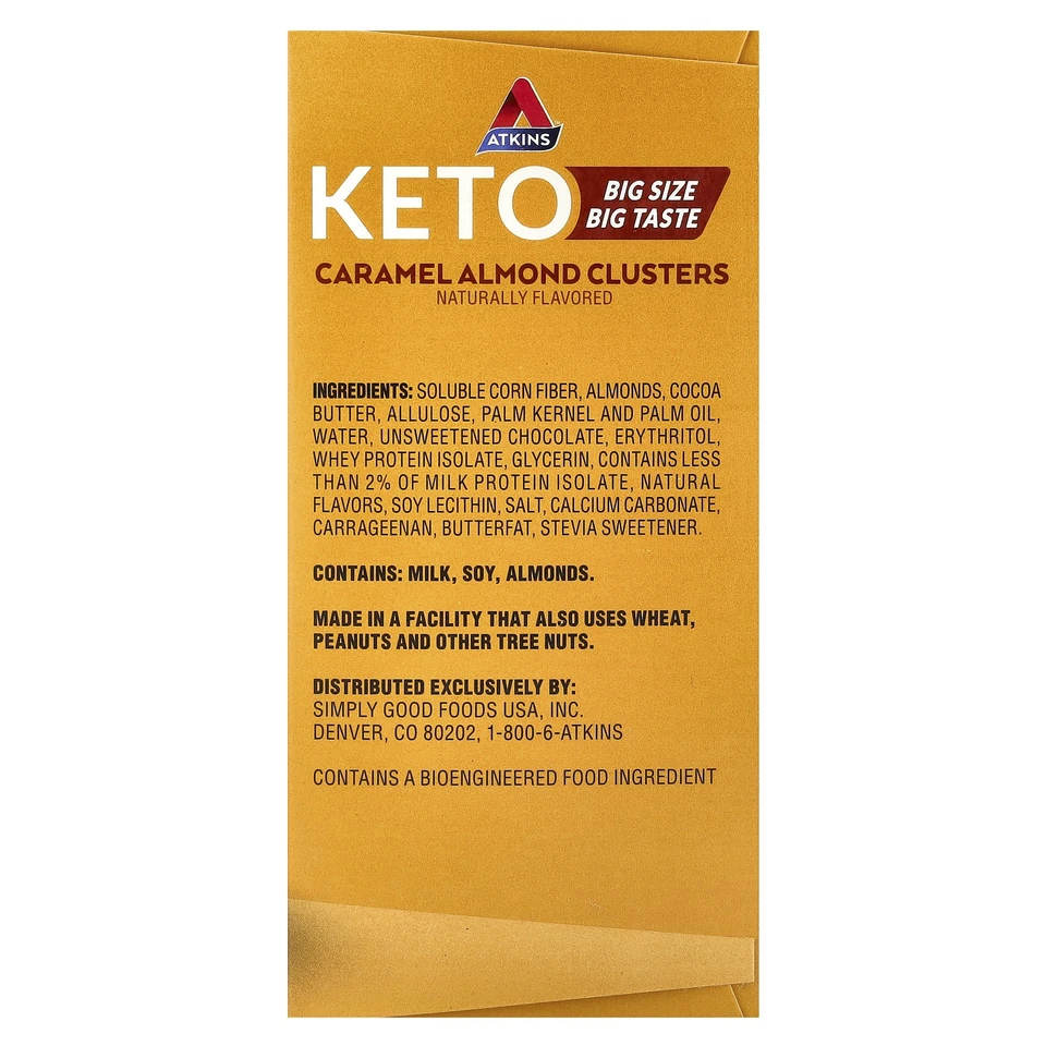 Racimos de almendras caramelo, 8 racimos, 0,92 oz (26 g) cada uno Foto 3 de 4