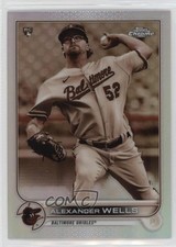2022 Topps Chrome Sepia Refractor Alex Wells Alexander Wells #49 6u5