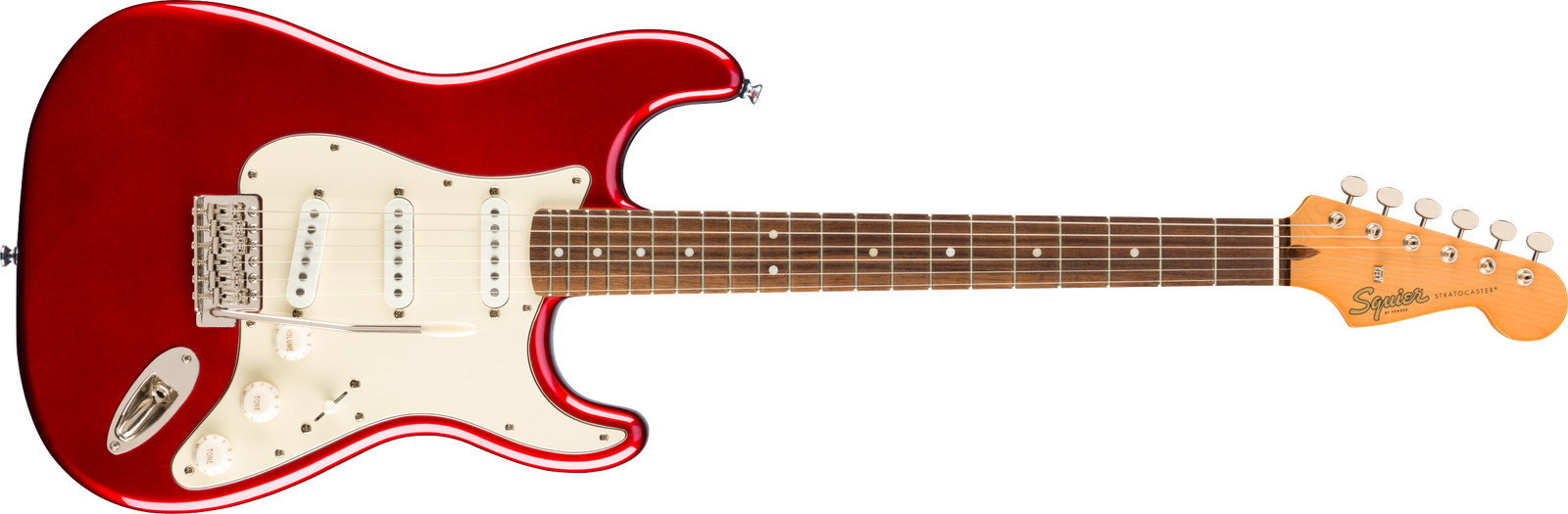 Squier by Fender Classic Vibe 60s Stratocaster Laurel Fretboard Candy Apple Red 79990₽