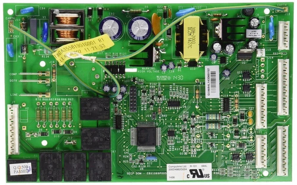 GE WR55X10560 Genuine OEM Main Control Board Assembly for GE Refrigerators