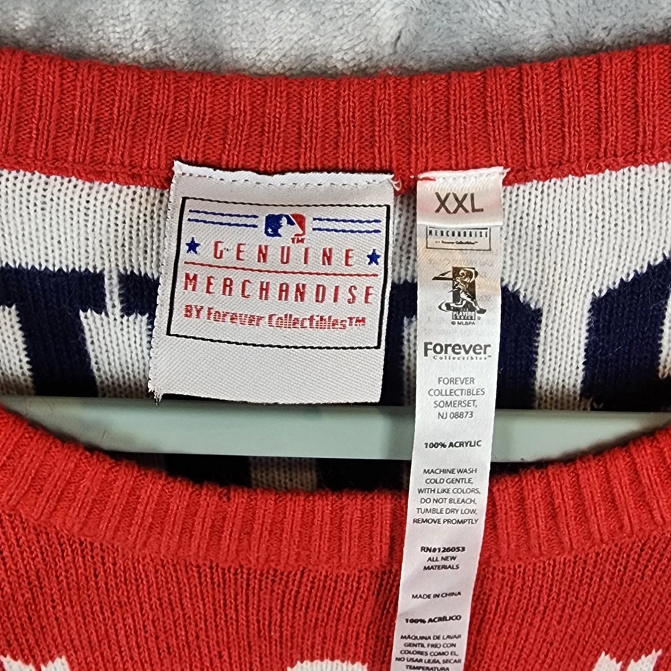 MLB Mens XXL Mike Trout Los Angeles Angels Ugly Christmas Sweater Baseball - Image 2 of 4