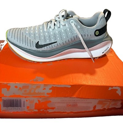 Nike ReactX Infinity Run 4 FlyKnit Running Shoes Wolf Grey/Black DR2665-002