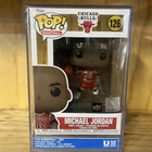 Funko Pop! Michael Jordan #126 Red #12 Jersey Upper Deck Exclusive Protector