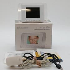Brookstone My Life Digital Picture Show Photo Frame with 3" Screen