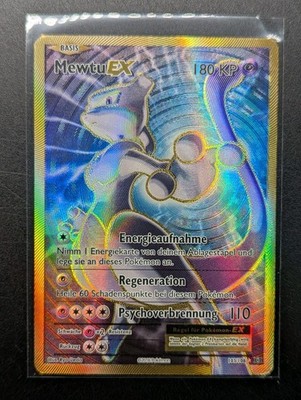Pokemon Mewtwo EX 103/108 Full Art Holo Ultra Rare Card, 2016 XY Evolutions 