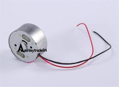 Micro Mini RF-300 Motor DC 1.5V 3V 6V 8400RPM Small Round Motor DVD Silent Motor