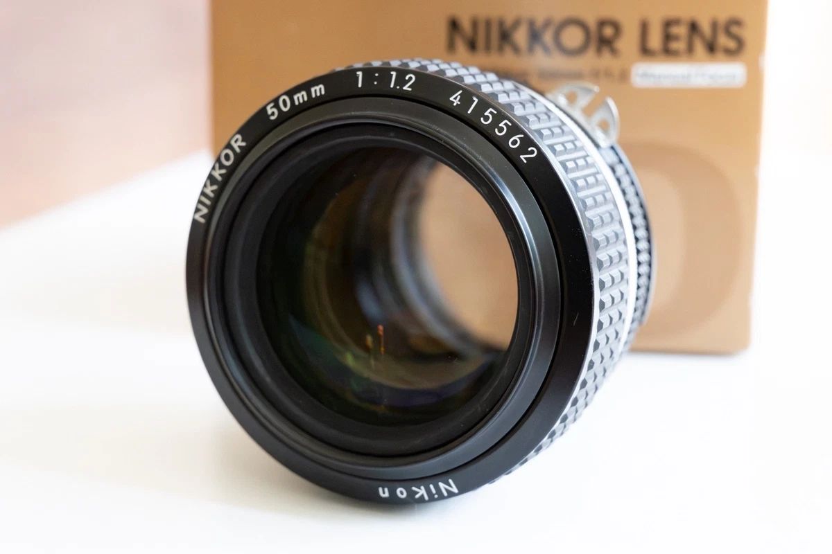 Nikon NIKKOR f/1.2 Camera Lenses 50mm Focal for sale | eBay