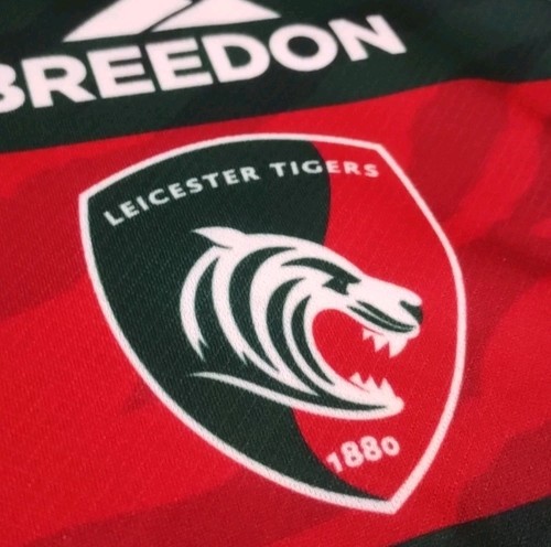 Leicester Tigers Rugby Home Shirt 2018/2019 - Kukri XL Pro Player Jersey Top G3C - Picture 5 of 11