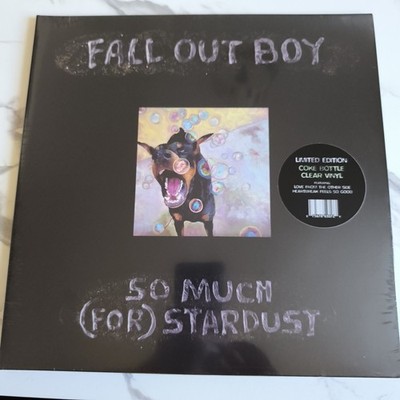 2023 Fall Out Boy So Much For Stardust LP Record Vinyl. New Sealed. Coke Clear