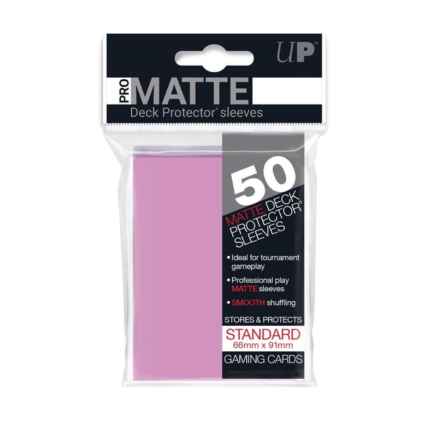 Ultra PRO Matte Deck Protector KartenhüLlen (50 StüCk) Pink - In Box-image