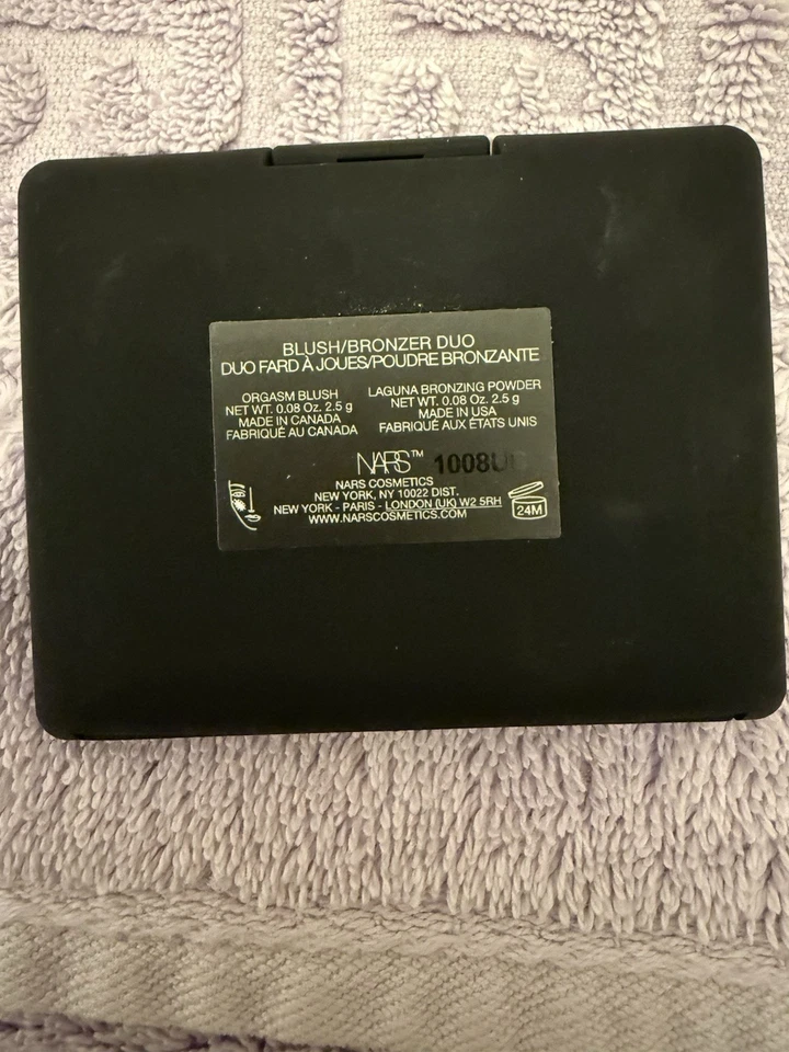 Nars Blush/Bronzer Duo Orgasm Blush Rosa/Laguna Bronzing Powder 5 gr - Bild 3 von 4