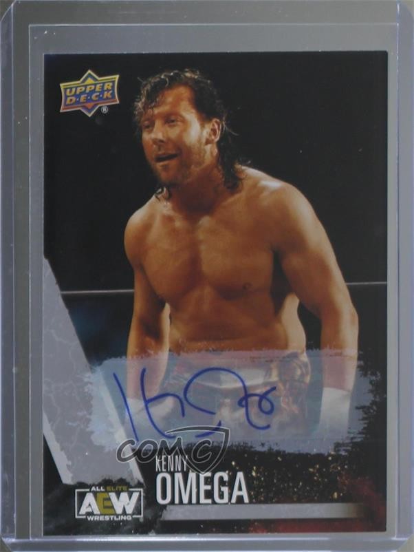 2021 Upper Deck AEW All Elite Wrestling Auto Kenny Omega #16
