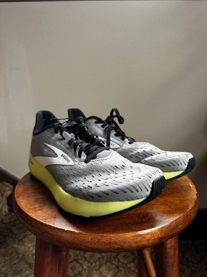 Brooks Hyperion Tempo Mens Size 9 Grey Yellow Running Shoes (1103391D099) Brooks Hyperion Tempo Men main image 4