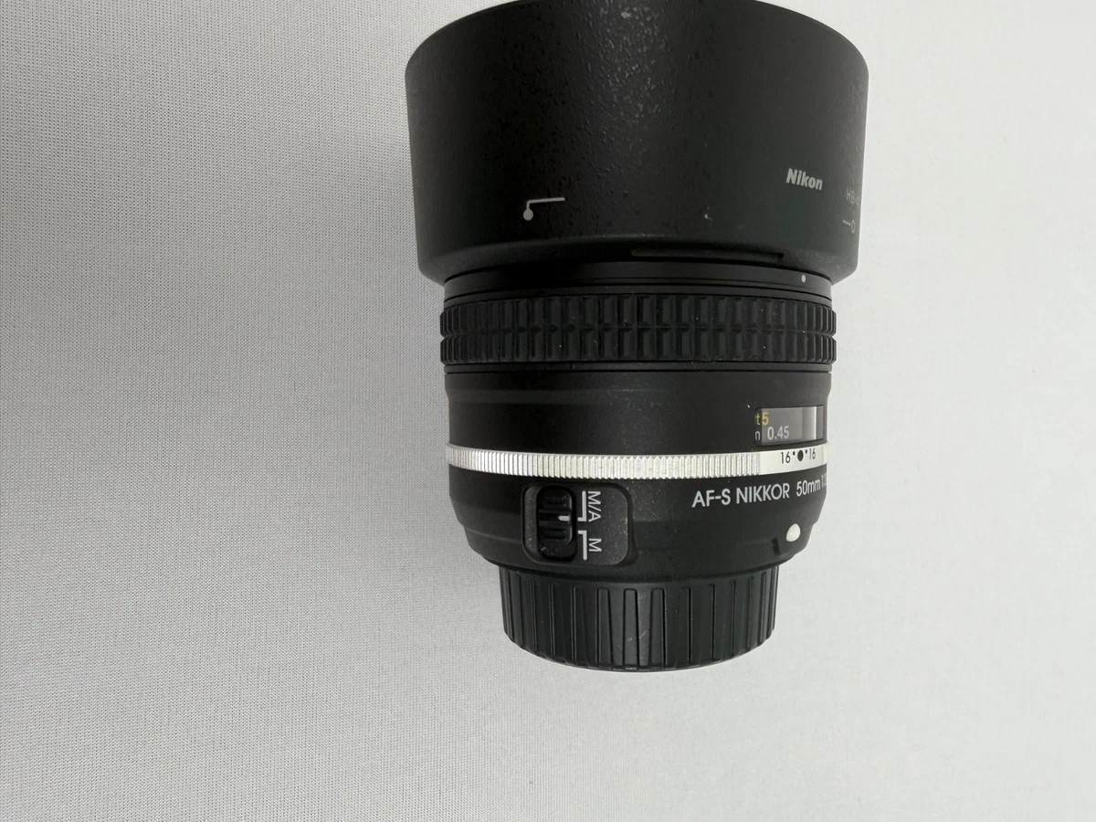 Nikon NIKKOR AF-S f/1.8 Camera Lenses 50mm Focal for sale | eBay