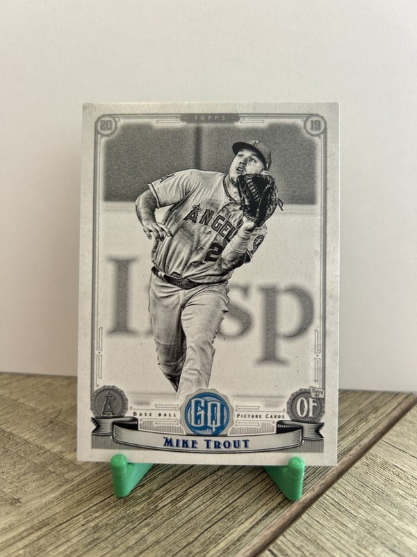 Mike Trout [Black & White] Card Image