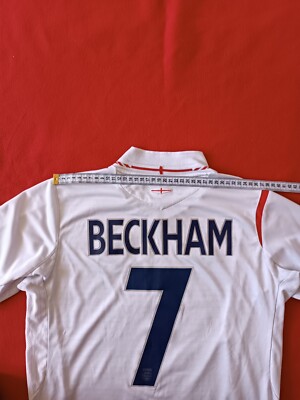 Umbro England Football Shirt 2005-7 Beckham “7”. | eBay