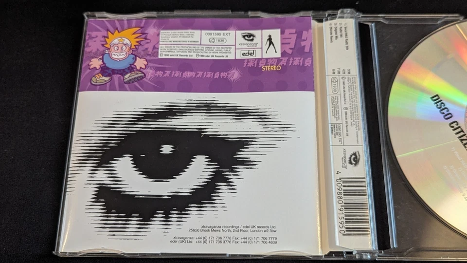 Disco Citizens – Nagasaki Badger - Cd single - Imagem 2 de 3