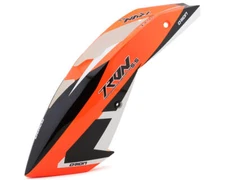 Tron Helicopters 5.5 Orion Canopy (Orange/Black) [TR502-154]