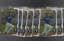 (39) COUNT LOT ERIC JENKINS 2015 BOWMAN CHROME DRAFT #165