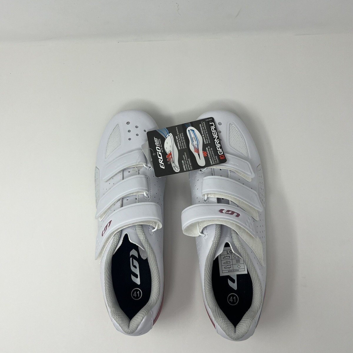 Chaussures Cyclisme Femme Louis Garneau Jade II - Blanc - Taille US 10 / EU 41 - NEUVES