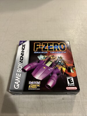F-Zero: Maximum Velocity (Nintendo Game Boy Advance, GBA) CIB Complete