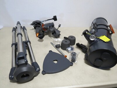 Celestron 31051 AstroMaster 130EQ MD Telescope, Grey New AS IS
