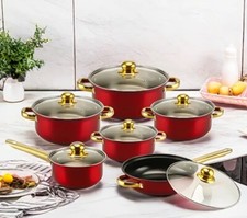 6 Piece Commercial Grade Stainless Steel Cook...