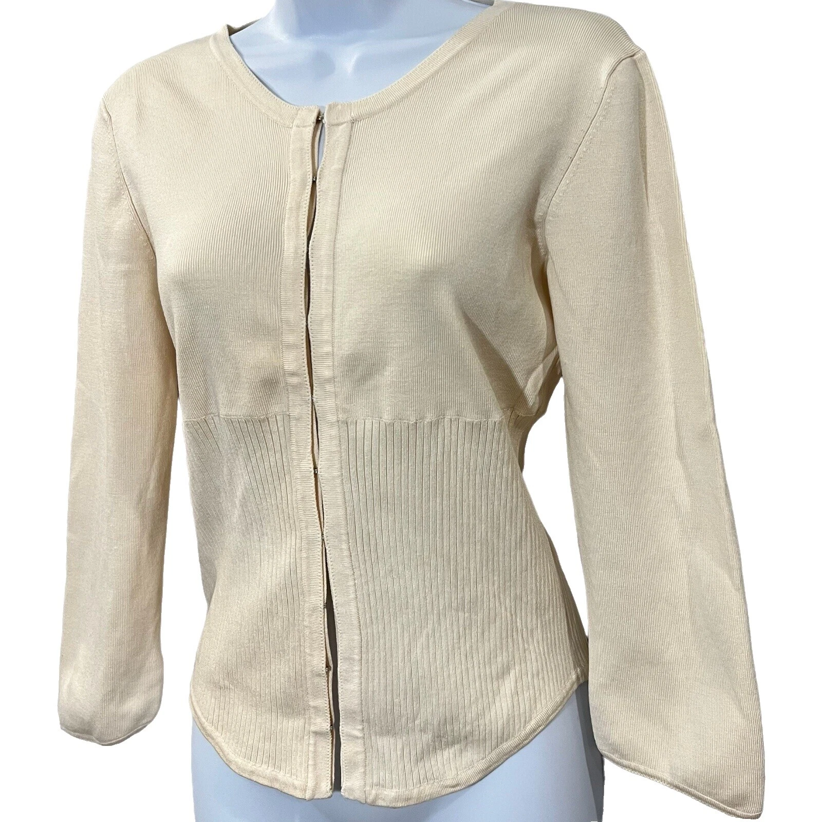 White House Black Market 女式真丝纯色毛衣