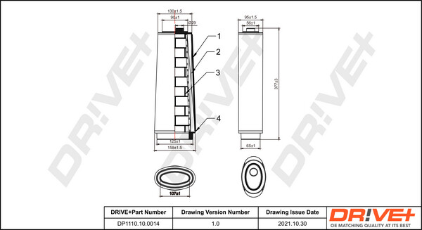 Dr!Ve+ Luftfilter Filtereinsatz FüR Bmw 3Er Touring 320D 318D Land Rover-image