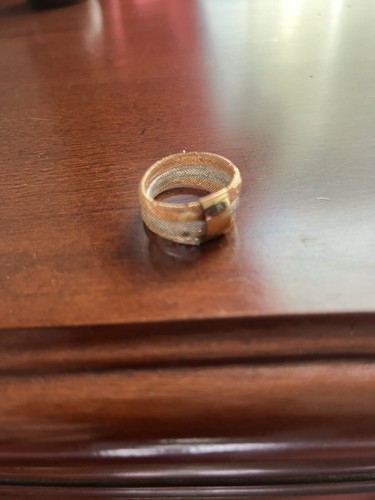 Tri Color Gold 14kT Pre Owned Ring Size 7 - Picture 14 of 20