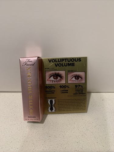 TOO FACED Better Than Sex Wimperntusche in Schwarz 0,13 oz/3,9 g Deluxe Reisegröße - Bild 2 von 2