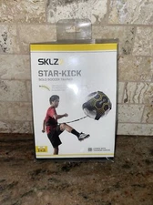 SKLZ Star-Kick Solo Soccer Trainer - Black/Yellow Fits Ball Size 3 4 5 