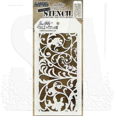 Tim Holtz Schichtschablone - Ironwork THS148