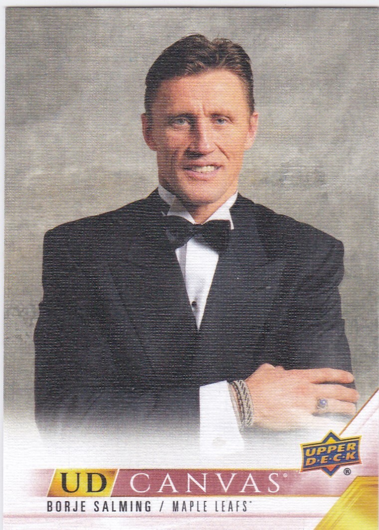2022-23 Upper Deck Series 2 Canvas Retired Legends Borge Salming #C249
