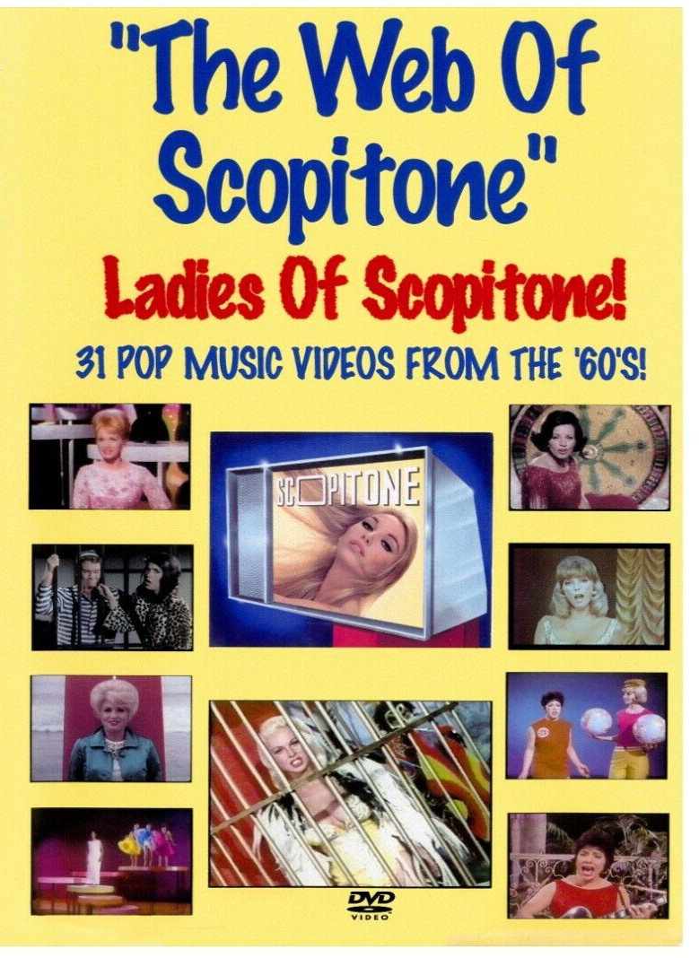 Web of Scopitone Ladies  DVD film Classic music video 16mm Jukebox 1960's MTV