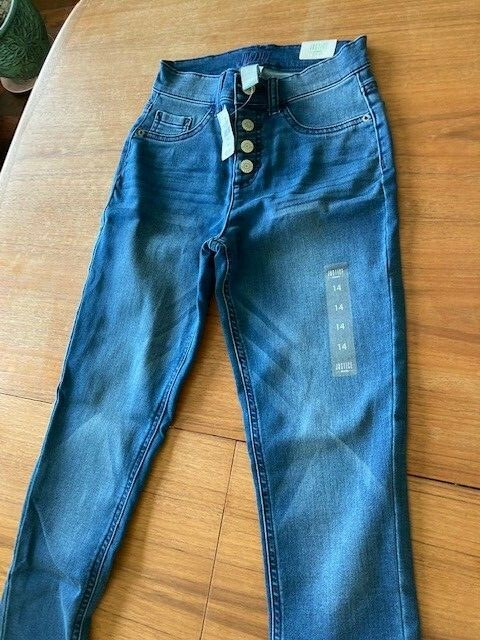 Justice High Rise Jegging Size 14 NWT